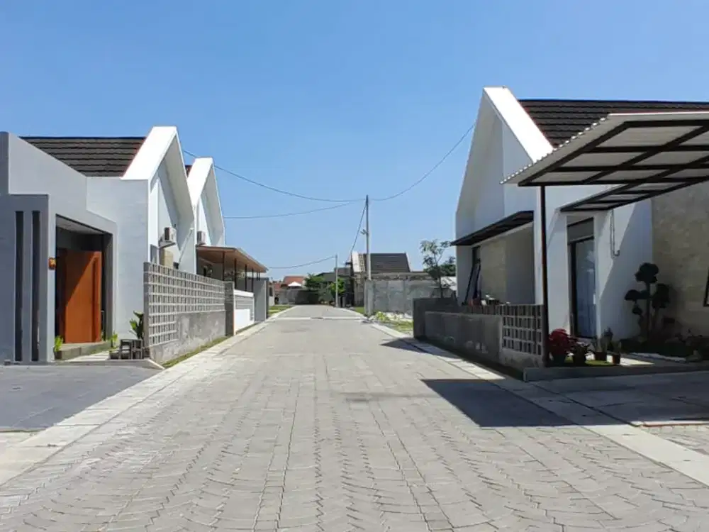 Di Jual Rumah Modern Siap Huni dan Bangun Scandinavian Modern dekat Fasilitas Umum