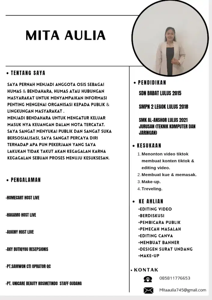 Cari pekerjaan host live streaming
