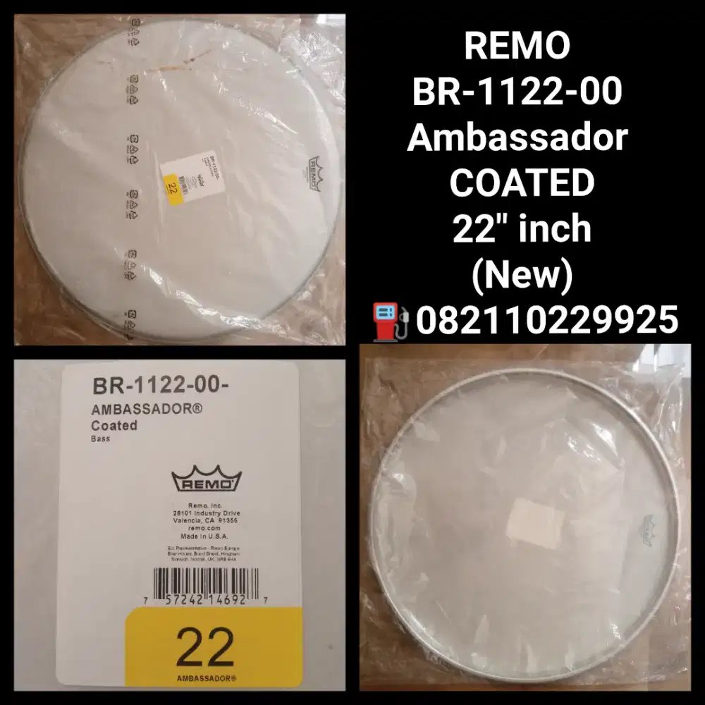Drum remo 22 inch bassdrum