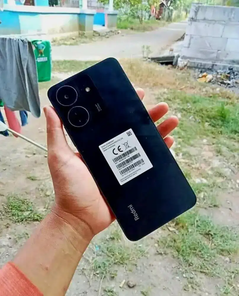 Redmi 13c NFC Sidik Jari Layar Gesir