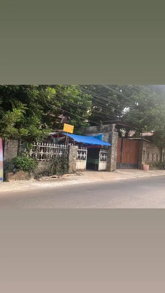 Di Jual Tanah Kosong Cocok Untuk Bangun Rumah Lokasi Pinggir Jalan