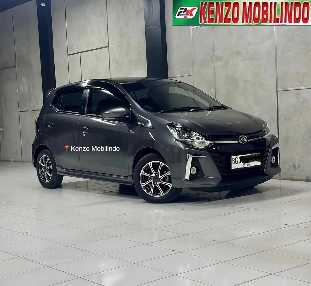 [Km 33rb] Ayla 1,2 R Deluxe AT 2021 gray,seperti baru dp 13jt TERMURAH