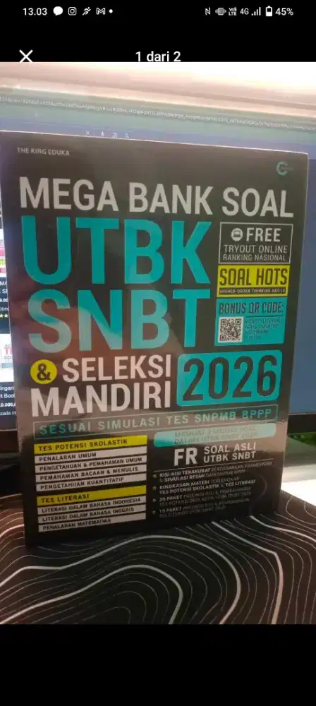 BUKU UTBK SNBP 2026 BARU FULL SEGEL