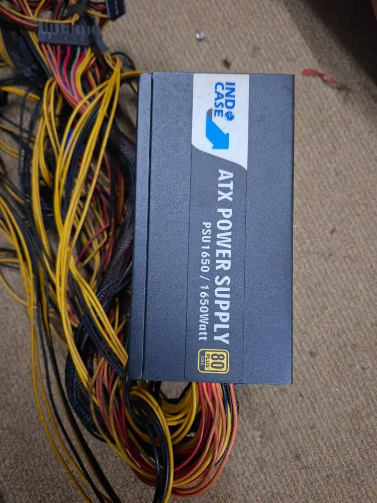 PSU INDOCASE 1650Watt ATX PSU/ Power Supply 1650W 80+ Gold