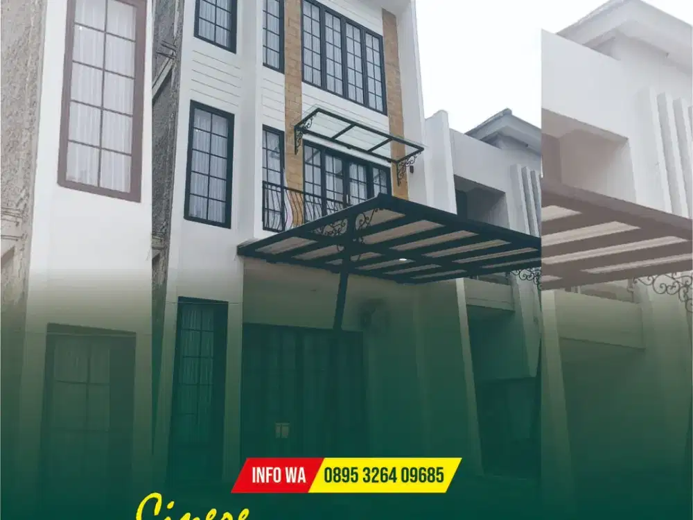 Rumah Cluster Dijual Di Cinere Depok MURAH 5 Menit ke Exit Tol Brigif dkt Jakarta Selatan Jaksel