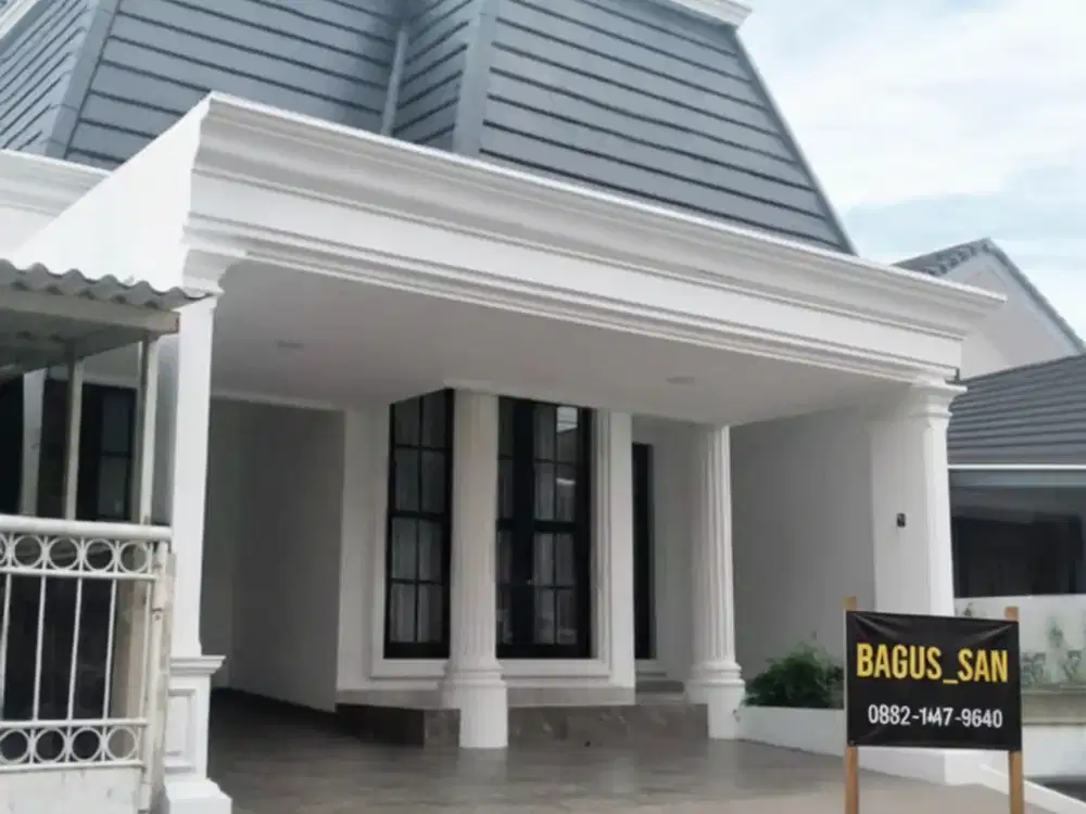 Rumah Baru American Classic 2 Lantai  Siap Huni Di Sektor 5 Bintaro
