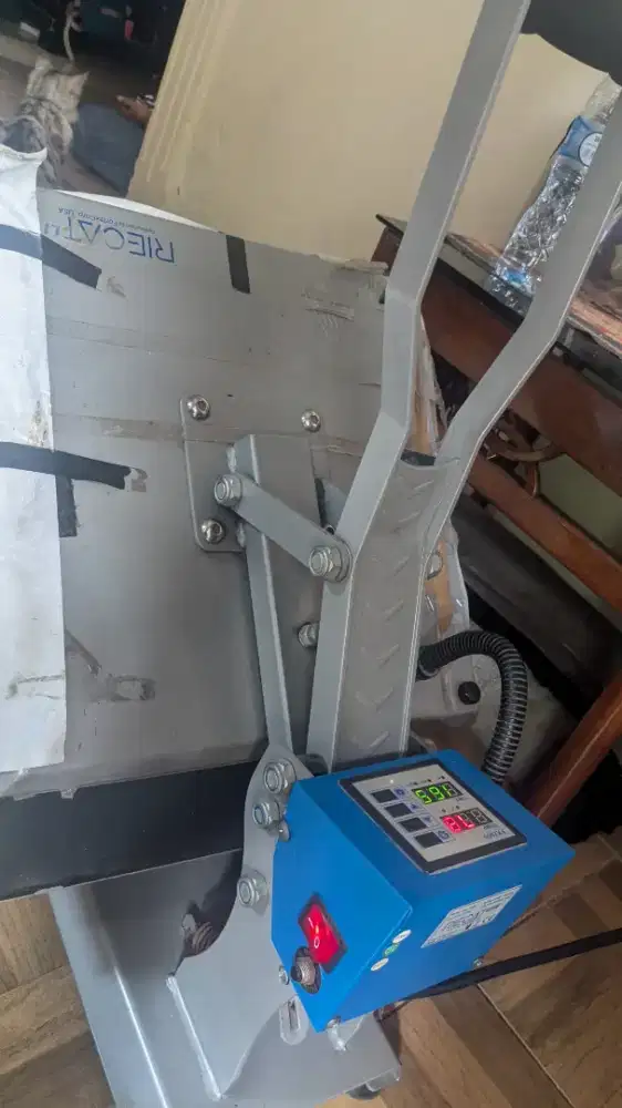 Mesin press sablon Riecat 38x38