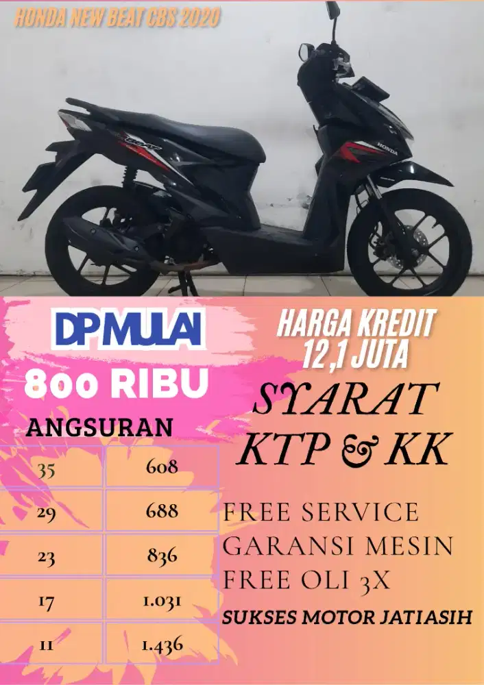 HONDA NEW BEAT CBS 2020