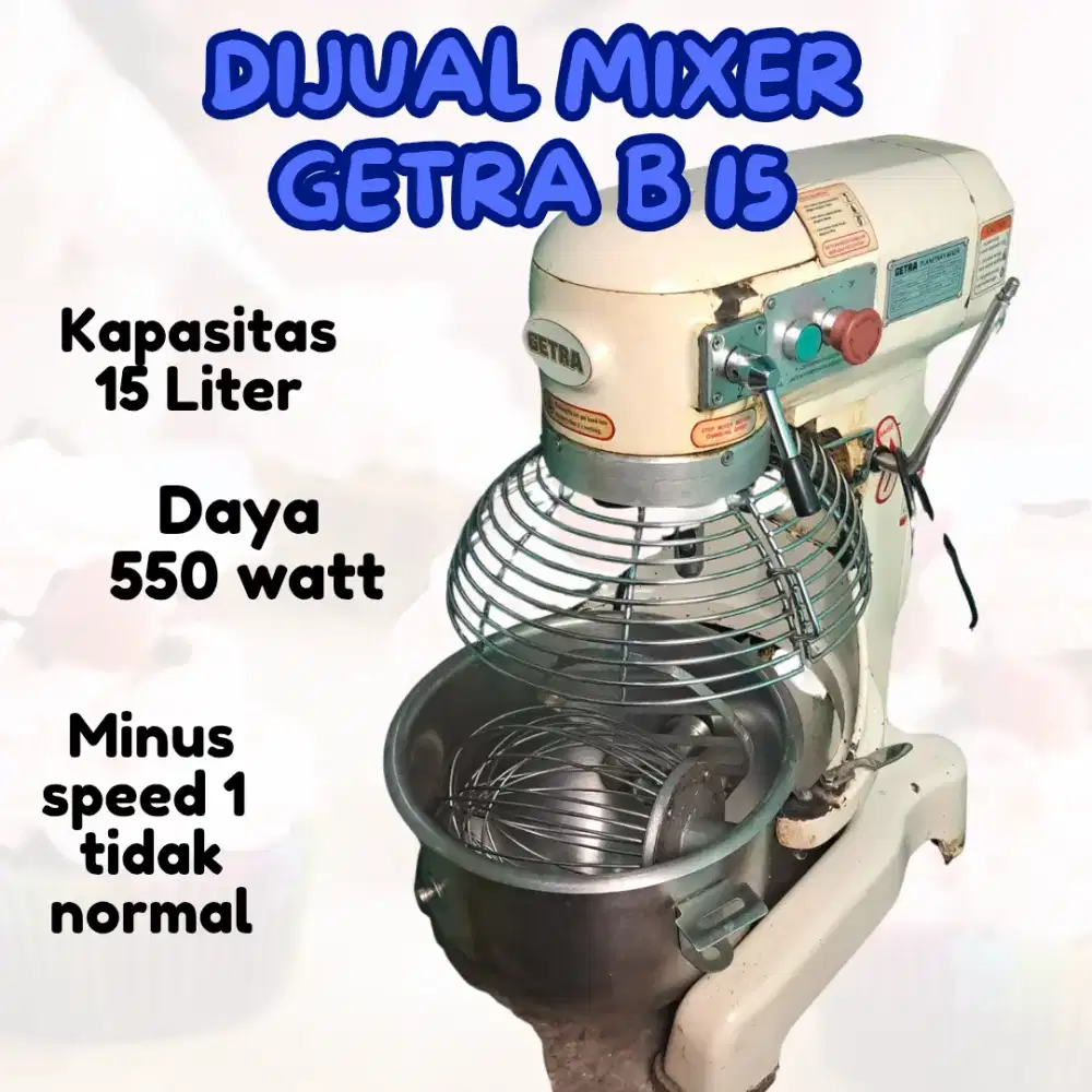 Dijual mixer Planetary