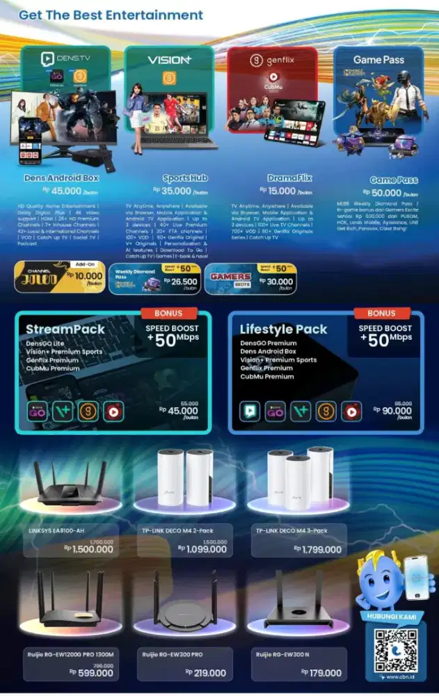 Promo wifi cbn internet