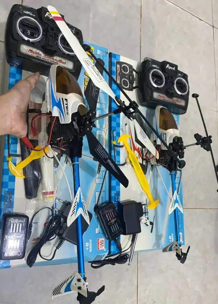 Rc helicopter besar minus