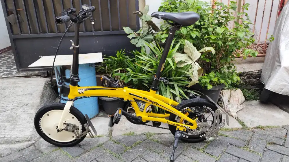JUAL SEPEDA LIPAT EXOTIC EXPLORE 100 ALLOY - SPEED 8