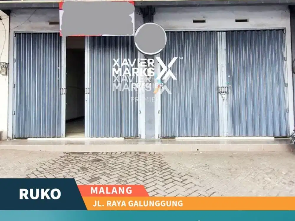 h006 Ruko Strategis Nol Jalan Raya Galunggung dekat Dieng Plaza