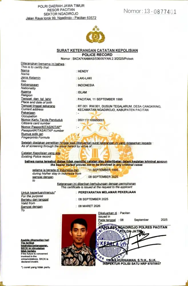 Mencari pekerja.an