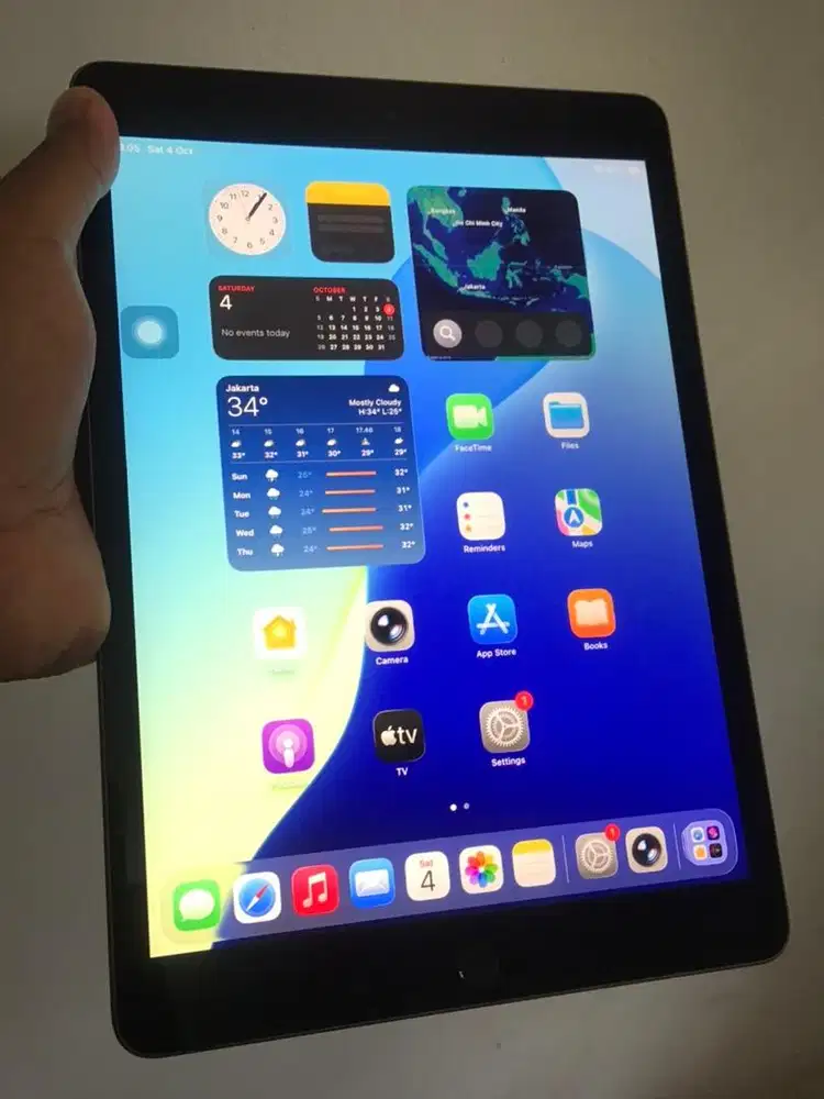 iPad Generasi 8 iOs 26 Wifi Only 32GB Space Gray
