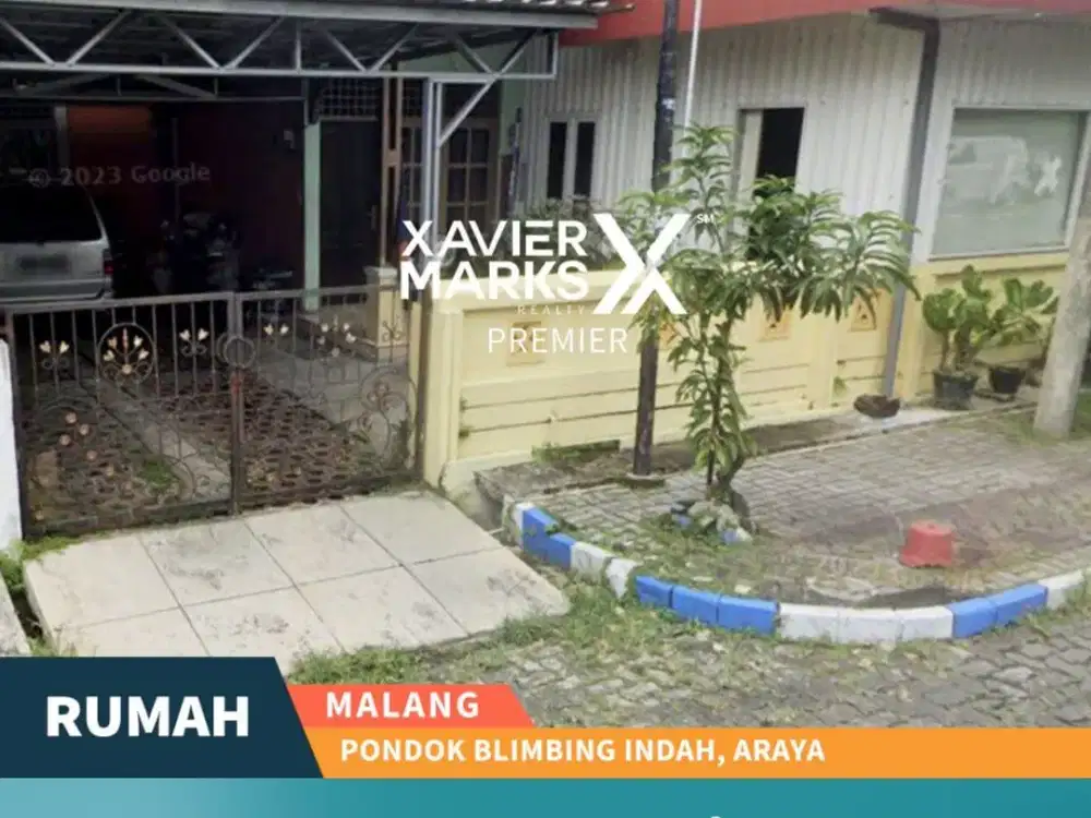 h009 Dijual Rumah Klasik Terawat di PBI Araya Malang