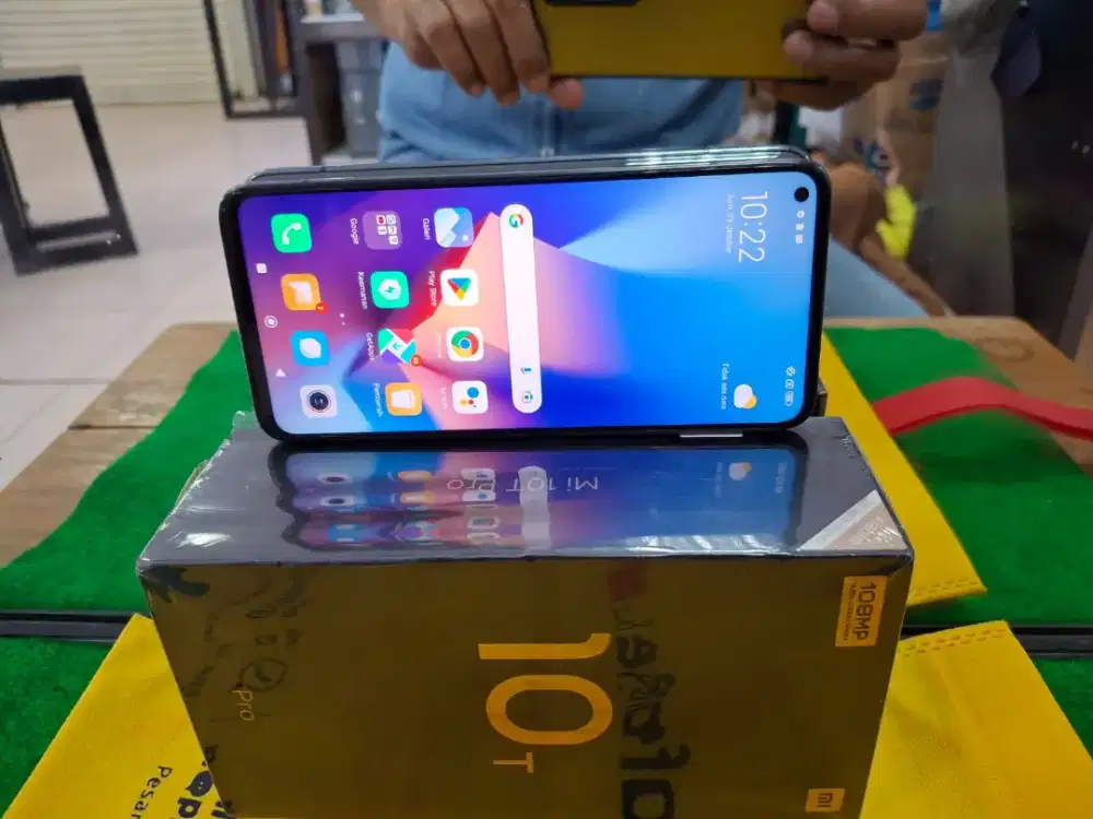 Xiaomi 10T Pro RAM 8/256 gb mulus no minus lengkap normal