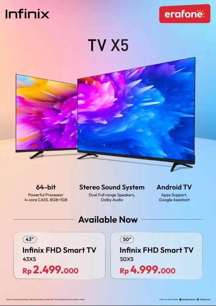 SMART TV ANDROID 43 INCH DOLBY