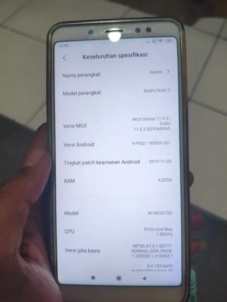 jual redmi note 5 pro