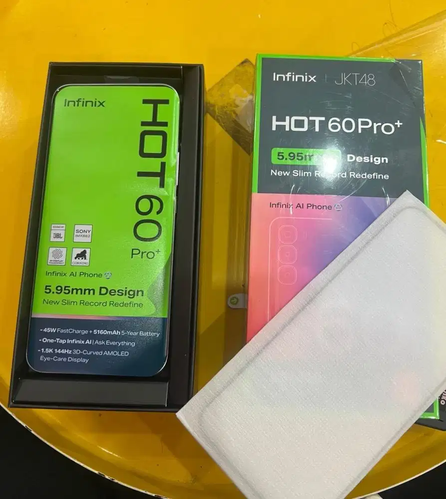 INFINIX HOT 60 PRO+  RAM 8 GB ROM 256 GB