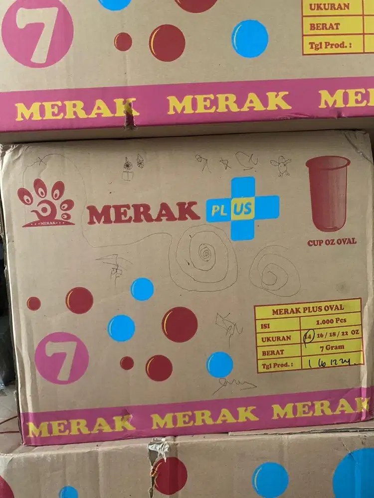 Cup Merak 14 oval