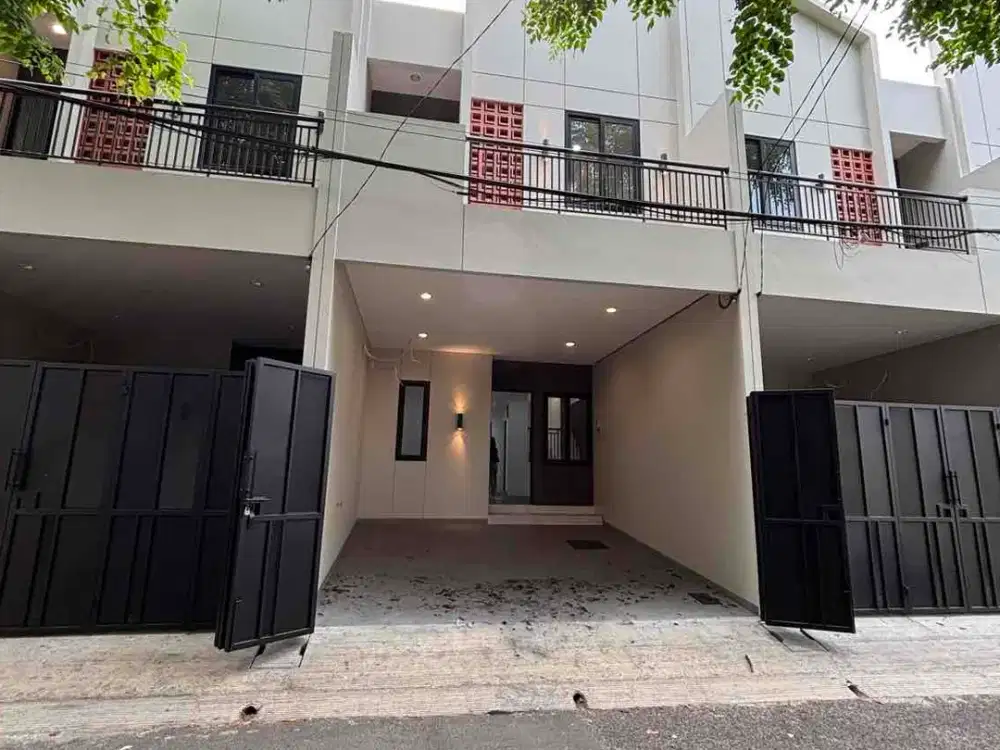 Dijual Rumah 2 lt di Duri Nirmala 5 x 14 m2 lb 140 m2 ada 3+1 kt 3 km free kitchen set, kompor tanam & cooker hood,nego
