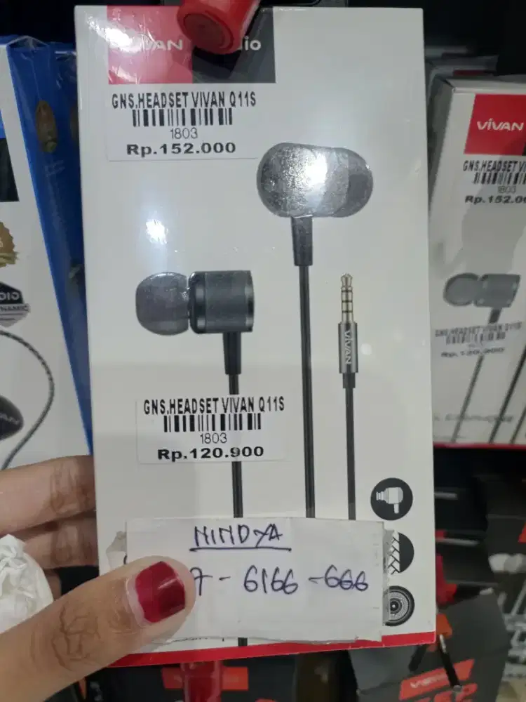Headset vivan q11s ATLANTIS DAHSYAT