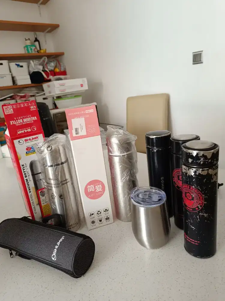 VACUUM FLASKS SET (6 pcs)