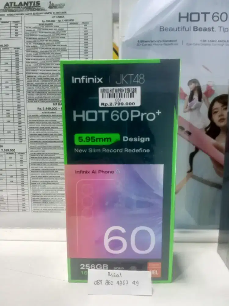 INFINIX HOT 60 PRO PLUS 8/256 | ATLANTIS DAHSYAT
