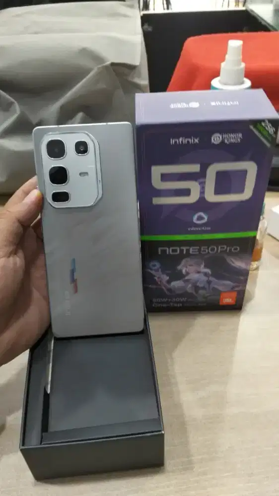Infinix note 50 pro 8/256 mulus garansi panjang