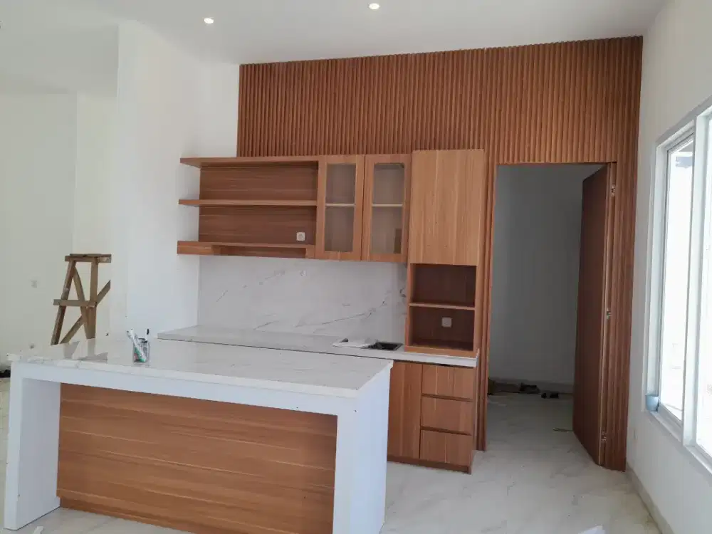 Pembuatan meubel kitchen set, kamar set dan prabot perkantoran