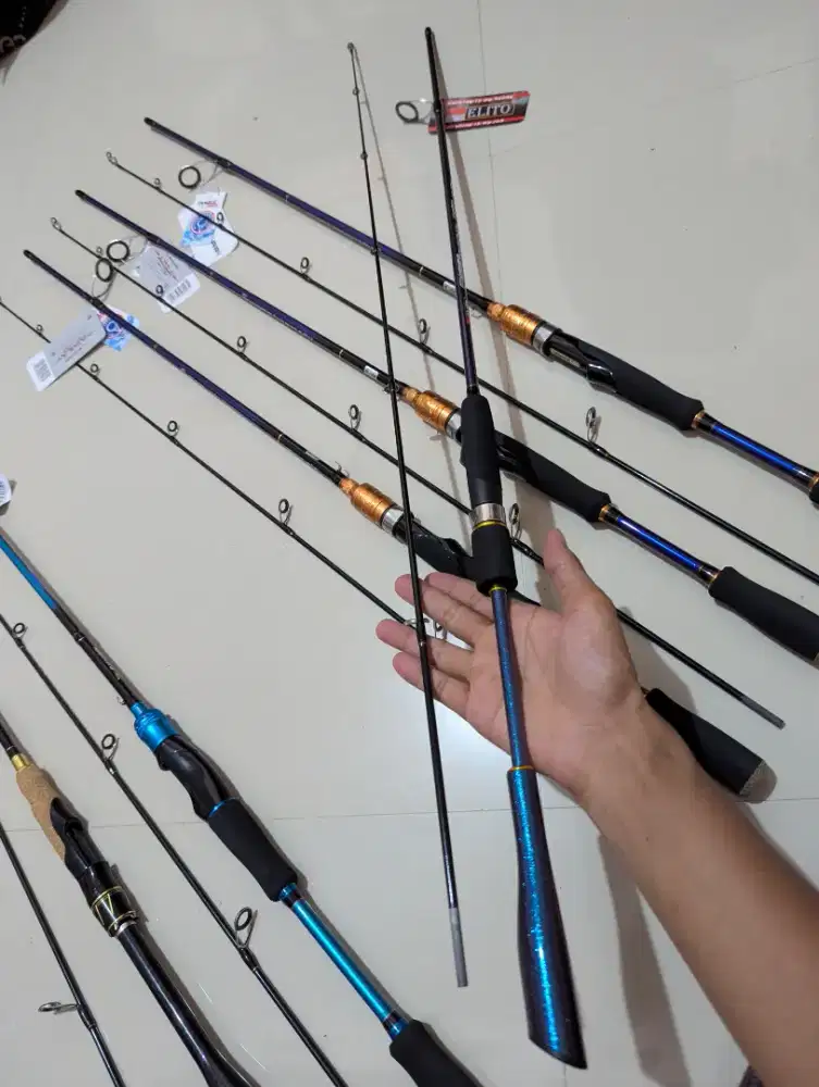 Joran pancing carbon solid 1.80mtr Japan style Power 15kg