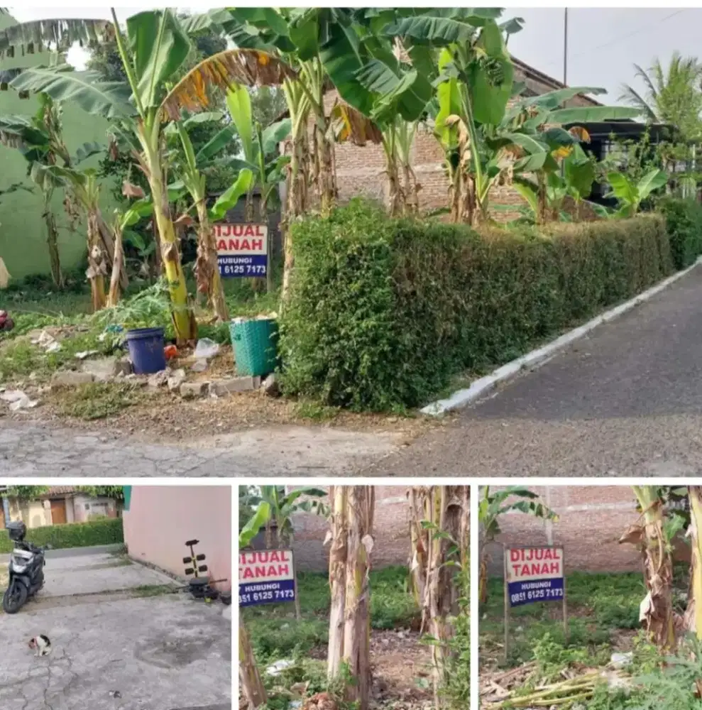 Dijual tanah strategis di permukiman dalam kota sragen