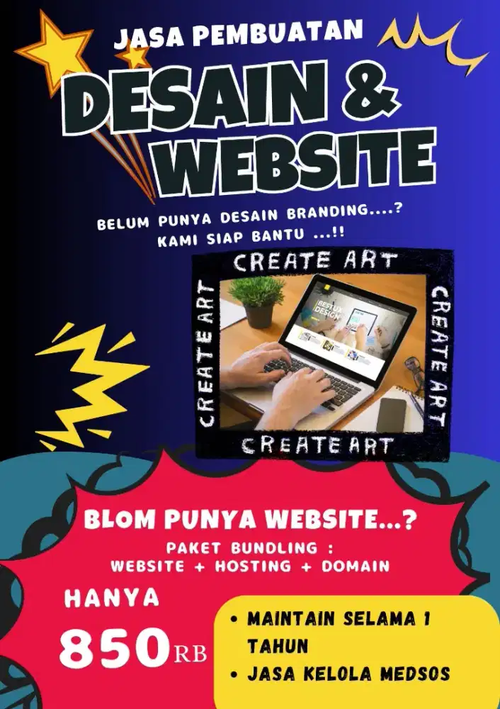 Jasa Pembuatan Desain & Website