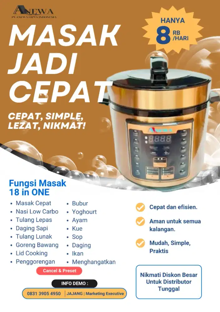 Fresto Digital Multifungsi