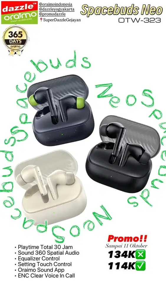 TWS Oraimo OTW-323