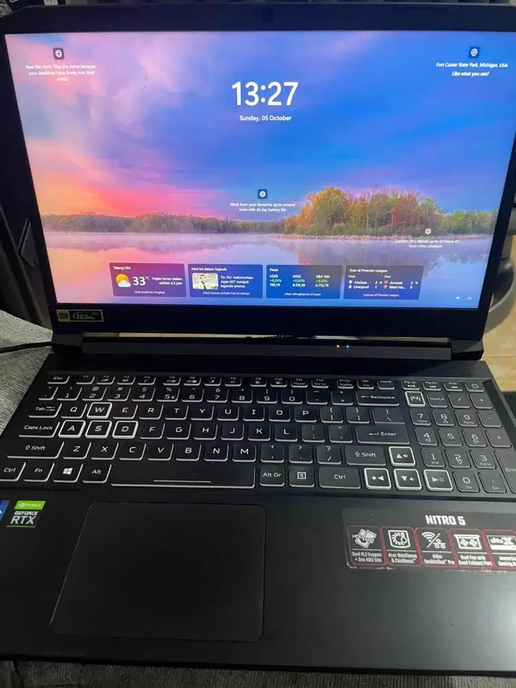 Bismillah Dijual Laptop Gaming Acer Nitro 5 core i9 RTX 3060