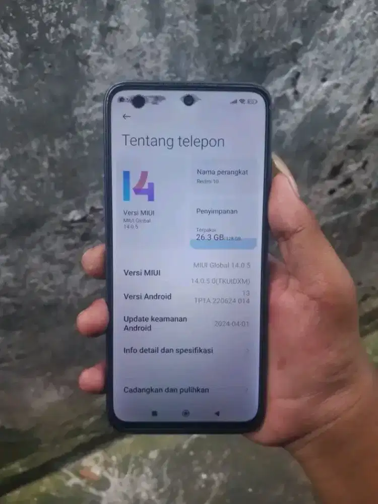 REDMI 10 RAM 6+2/128 SIAP PAKAI