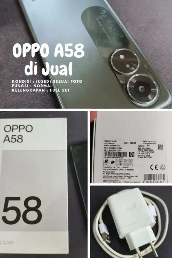 OPPO A58 SECOND
