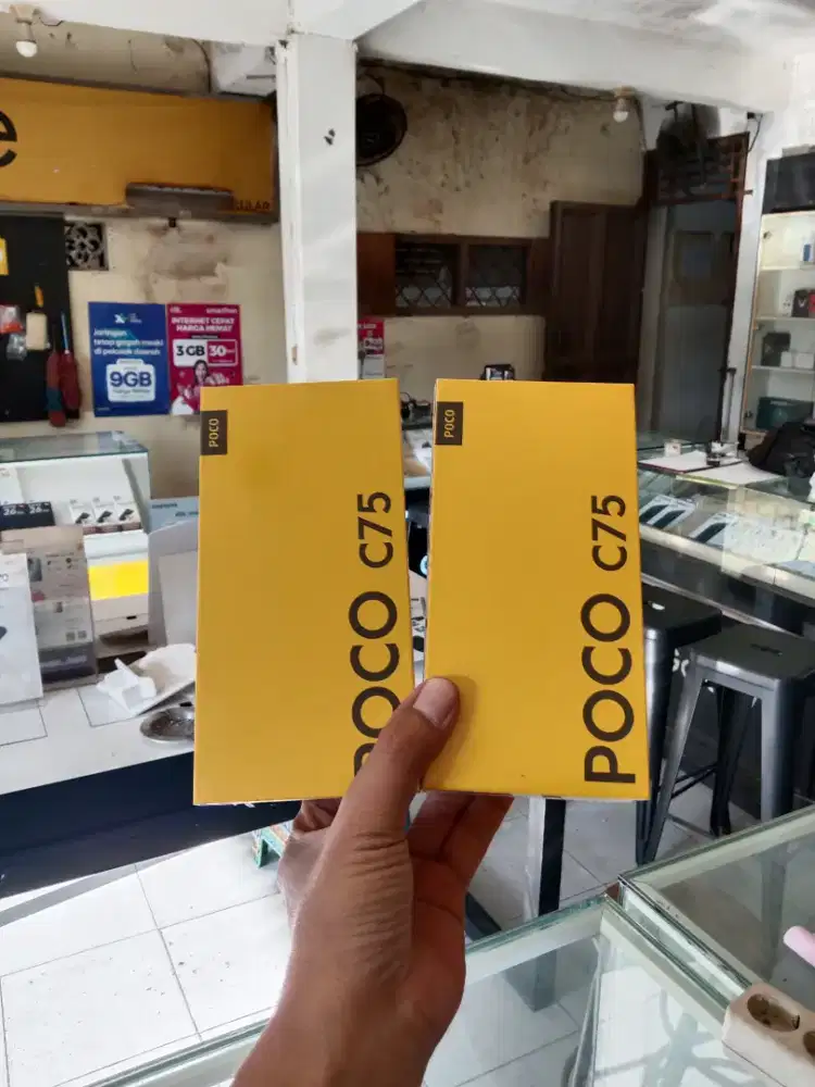 [ Fast respon WA ] Poco C75 NFC 6+6/128 Garansi resmi 15bln