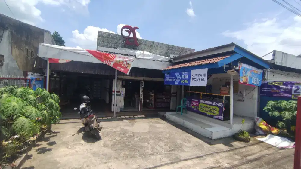 dijual rumah pinggir jalan raya utama Landasan Ulin