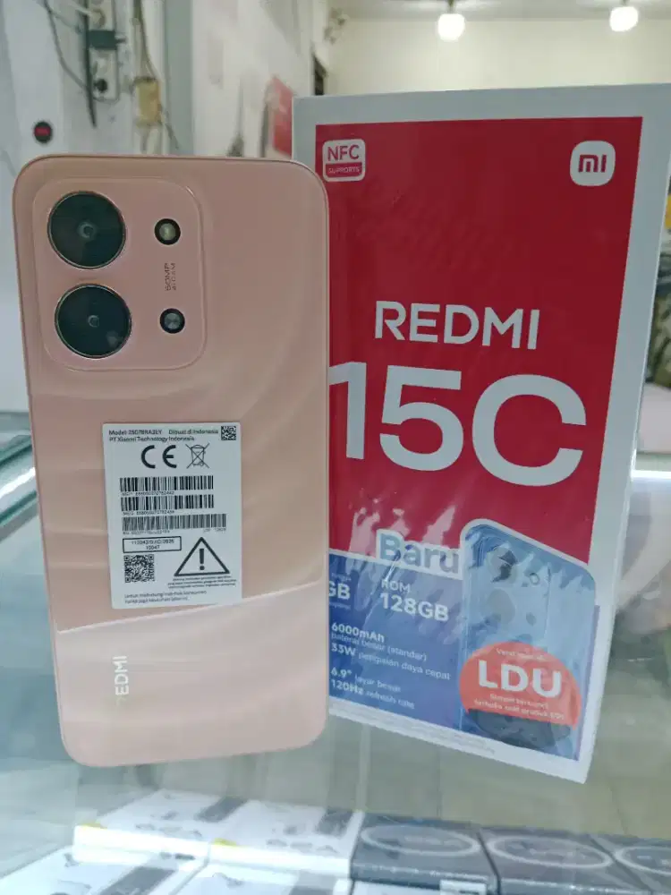 Terbaru Redmi 15C dengan baterai 6000mAh nihh guysss
