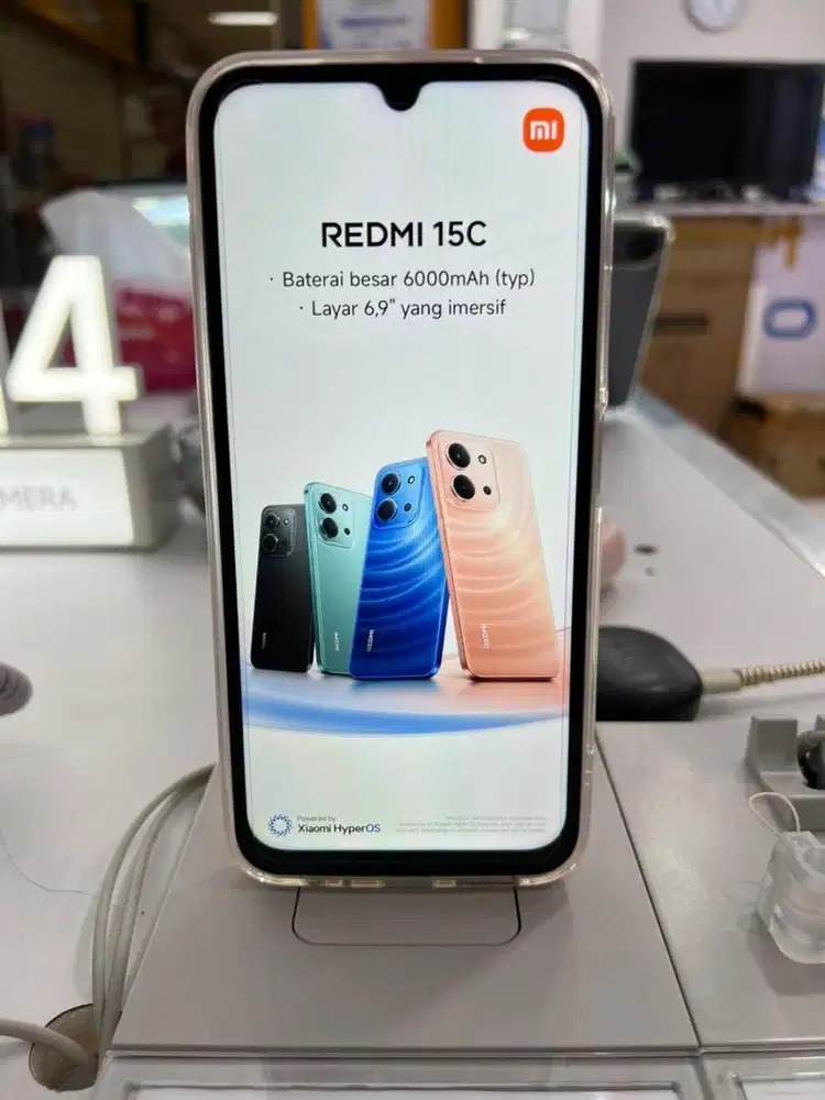 Redmi 15C Baterai Juara 6000mAh NFC Support