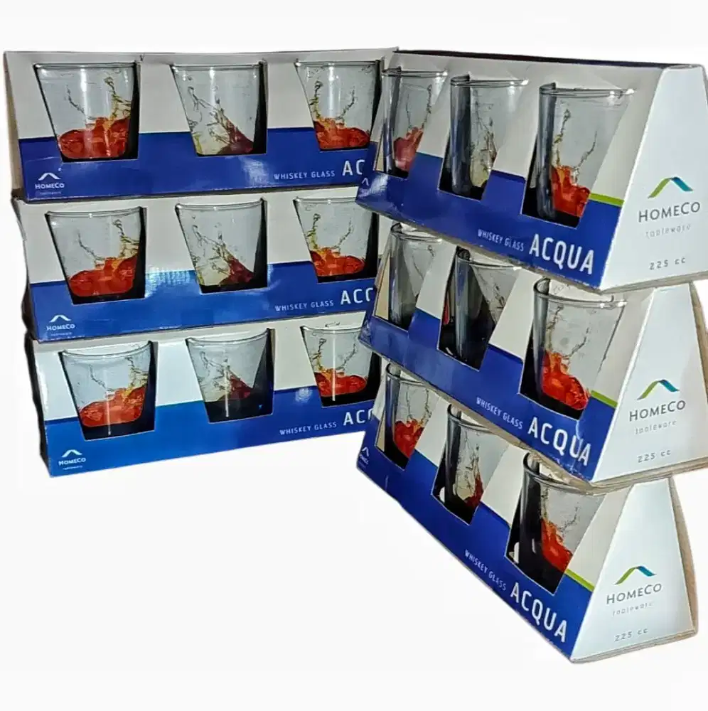 18 pieces whiskey glass Baru