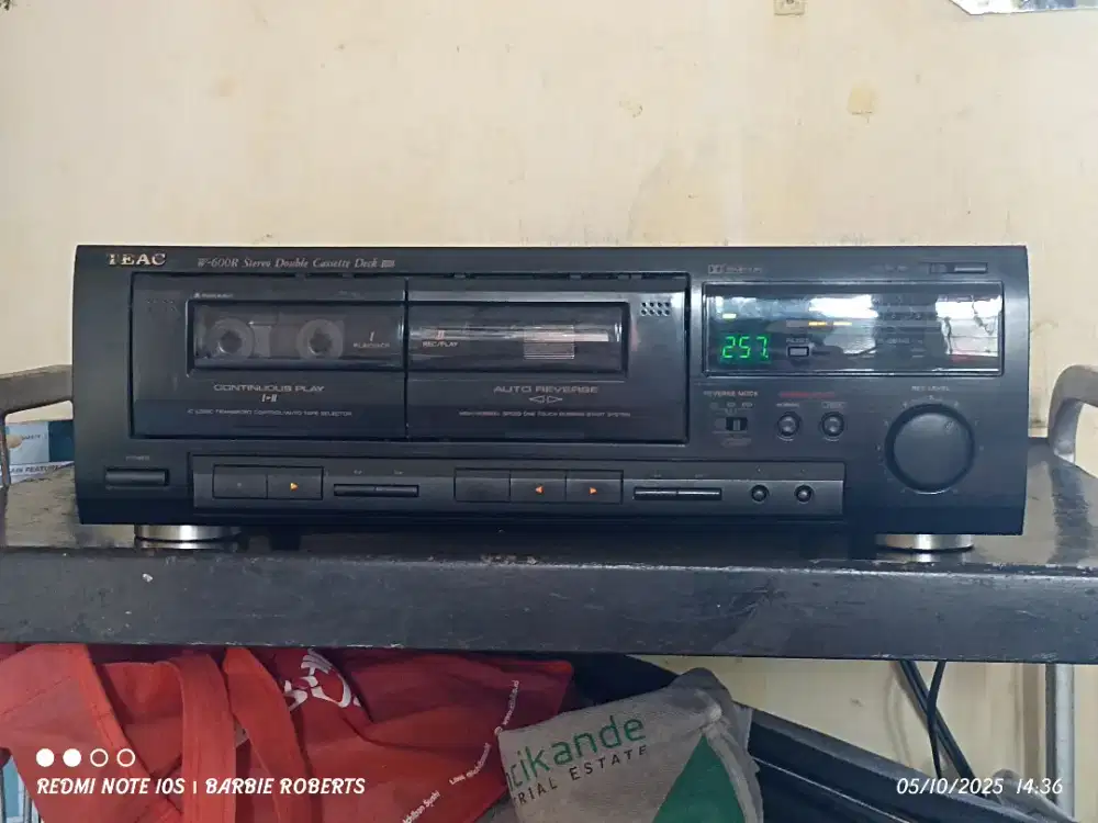 Tape Deck Teac W-600R