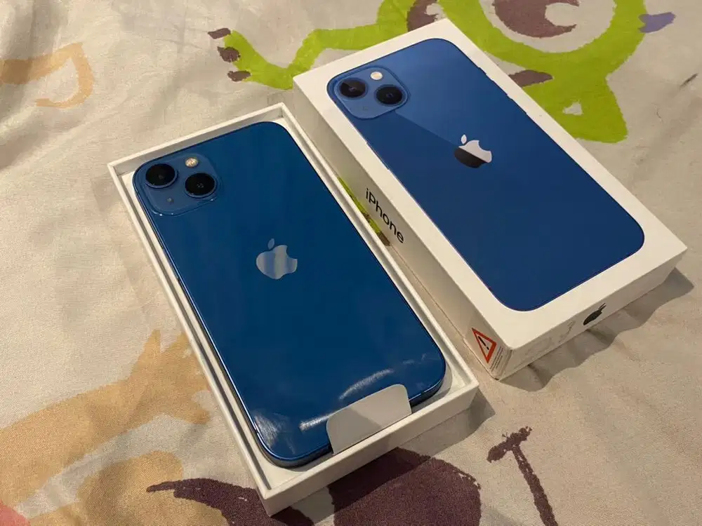 iPhone 13 128Gb Blue Ex DIGIMAP RESMI INDONESIA