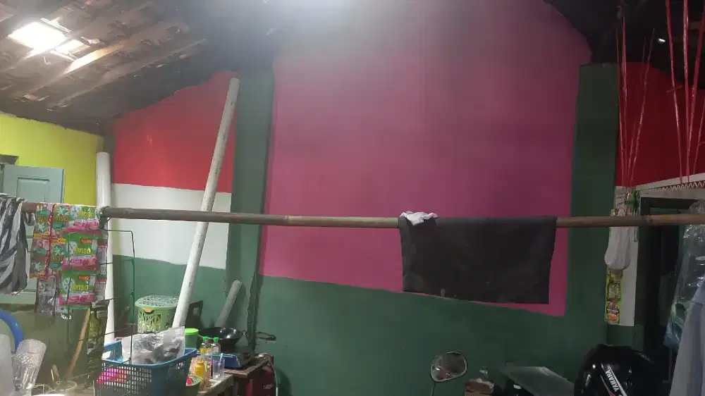 Jasa cat tembok / bersih2 pekarangan rumah borongan