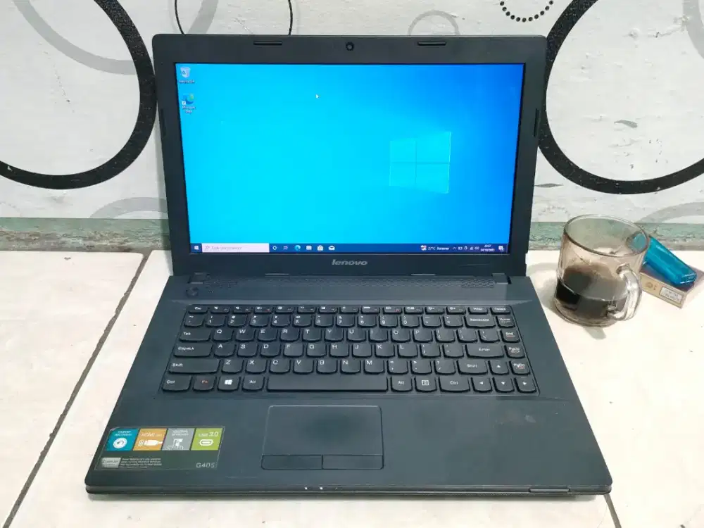 Laptop Lenovo Ideapad G400 -AMD E1 Radeon -2GB-HDD 320GB -SIAP PAKAI