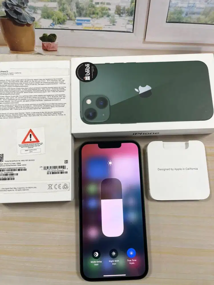 IPHONE 13 128 GREN IBOX SECOND
