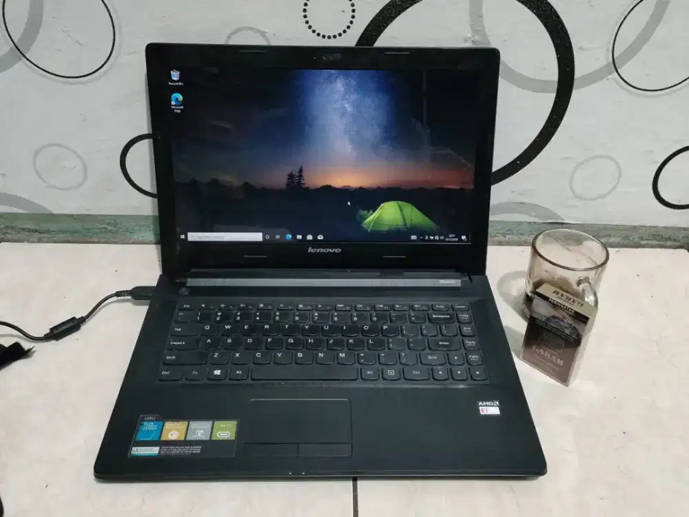 Laptop Lenovo Ideapad G40-30 •CELERON •SSD 128GB•4GB•SIAP PAKAI •GRESS